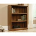 Sauder 3-Shelf Bookcase Wc , Two adjustable shelves for flexible storage options 416348